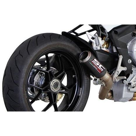 SCプロジェクト ブルターレ 675 11-15 CR-T スリップオンサイレンサー カーボン M0...