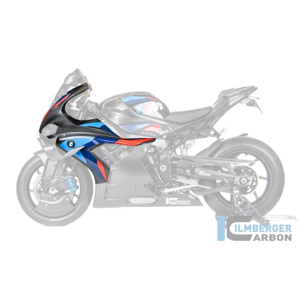 M1000RR 2025 Ilmberger サイドフェアリング 左 ストリート カーボンマット (...
