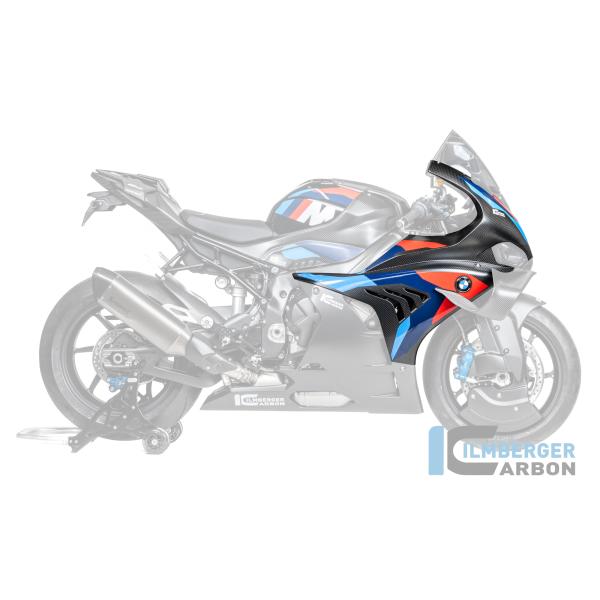 M1000RR 2025 Ilmberger サイドフェアリング 右 ストリート カーボンマット (...