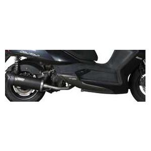 Mivv Exhaust KYMCO Downtown125 09-16 フルエキ MOVER ブラ...