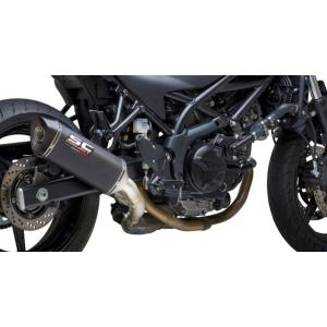 SV650 VP55B　SCプロジェクトスリップオンマフラー 公道走行可 Suzuki SV650 21-24 SC Project SC1-M スリップオン