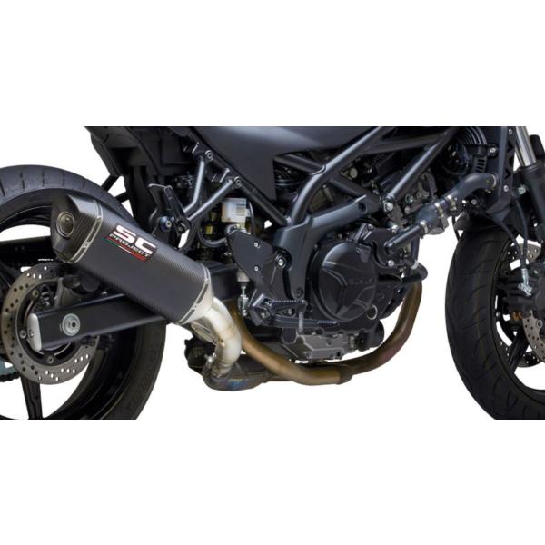 公道走行可 Suzuki SV650 16-20 SC Project SC1-M スリップオン S...