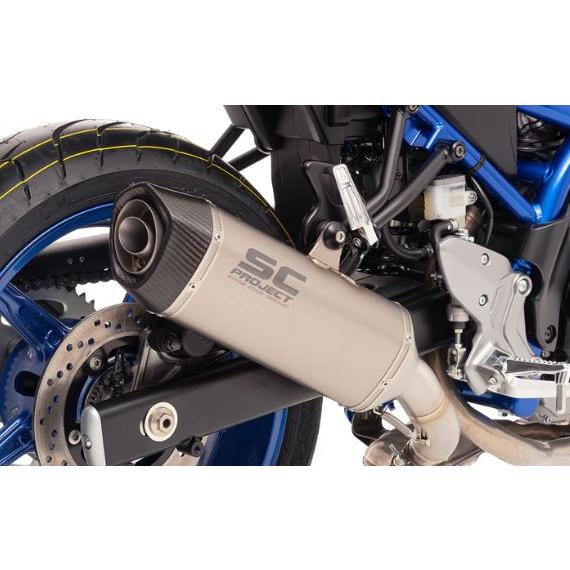 SV650 21-25 公道走行可 スリップオン SCプロジェクト SC1-S S14B-125T