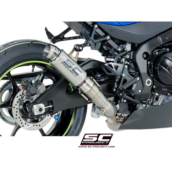 SCプロジェクト Suzuki GSX-R1000 17-22 GP70-R スリップオン チタン ...