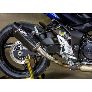 M4 Exhaust GSX-S750 2015-2023 スリップオン カーボン SU7014
