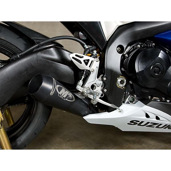 M4 Exhaust GSX-R1000 2009-2011 スリップオン GP ブラック SU91...
