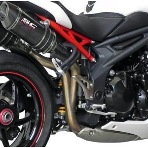 トライアンフ　スピードトリプル1050 SC Project マフラー SCプロジェクト トライアンフ スピードトリプル 1050RS 2018
