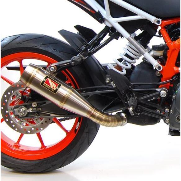 Competition Werkes  Duke390 2017-2020 スリップオン ブラッシュ...