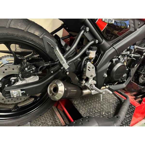 【即納】XSR125 2023-2025 JMCA認証 Mivv Exhaust フルシステム X-...
