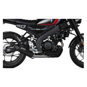Mivv Exhaust XSR125 22-24 フルエキ(触媒なし) HR-1 ステンブラック/...