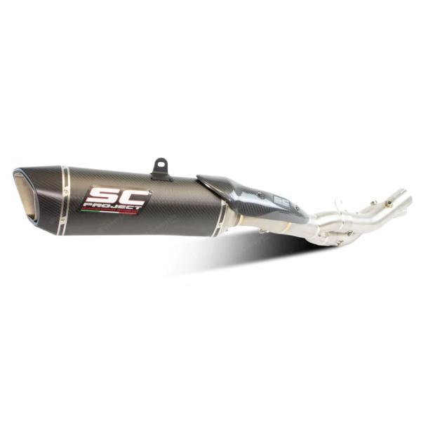 SCプロジェクト YZF-R1 15-25 SC1-R スリップオン &amp; 2-1 フルチタン キャタ...