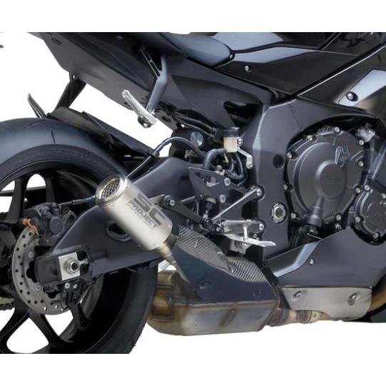 Yamaha YZF-R1M 17-19 公道走行可 スリップオン SCプロジェクト CR-T Y1...