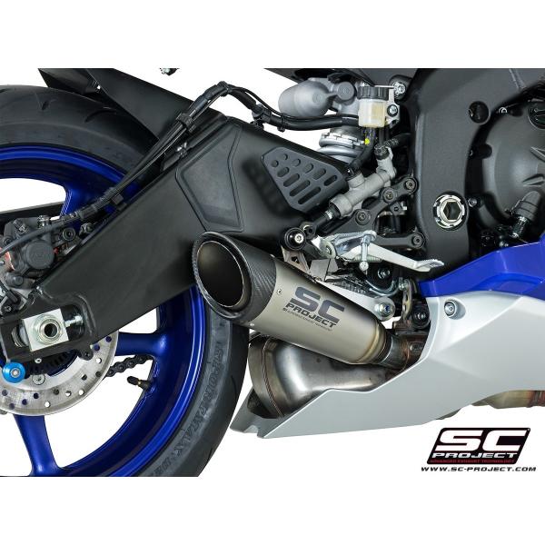SCプロジェクト Yamaha YZF-R6 17-20 S1スリップオンサイレンサー チタン Y2...
