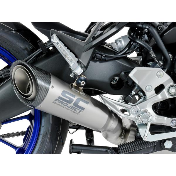 SCプロジェクト  トレーサー900GT 2017-2020 3-1フルエキ &amp; S1 (ユーロ4対...