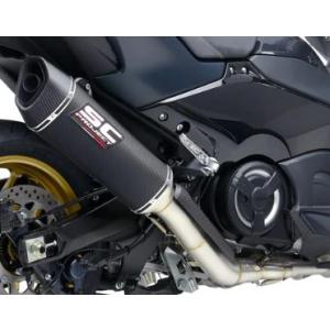 SCプロジェクト TMAX 560 22-24 フルエキゾーストシステム 2-1 &amp; SC1-R サ...