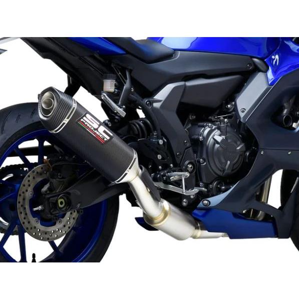 SCプロジェクト Yamaha YZF-R7 21-25 フルエキゾーストシステム2-1＆SC1-S...