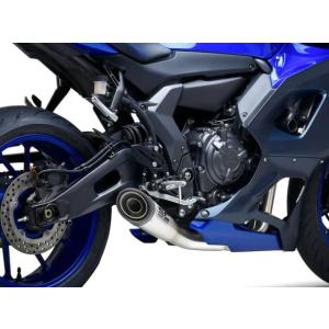 Mivv Exhaust XSR700 16-20 フルエキ GHIBLI BLACK(触媒あり) ハイ