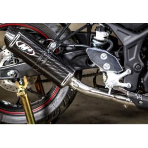 M4 Exhaust YAMAHA MT-25 2015-2024 フルエキ カーボン YA3024