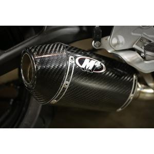 M4 Exhaust カーボンスリップオン YAMAHA MT-07(FZ-07) 2015-202...