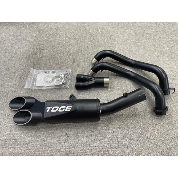 Toce Performance YZF-R7 2021-2025 フルエキ ブラックコートエキパイ...
