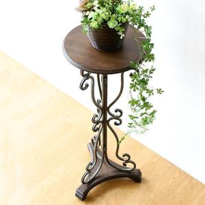 木製 花台 華 黒壇調 7号 001-979(華台) : 漆器とキッチン 祭りのええ