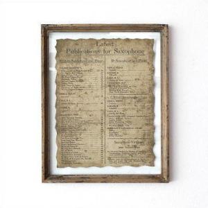 壁飾り 壁掛け インテリア アンティーク ヴィンテージ 木 ガラス 額縁 ピクチャーフレーム アート...