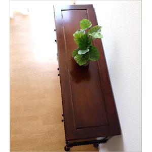 キャビネット アンティーク 家具 木製 脚付き...の詳細画像5