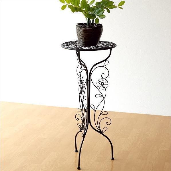 フラワースタンド アイアン 花台 おしゃれ かわいい 花鉢 スタンド ガーデニング プランターアイア...