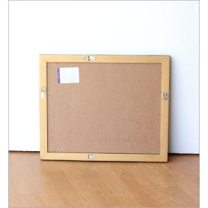 鏡 壁掛けミラー アンティークゴールド レトロ...の詳細画像5