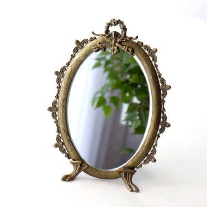 真鍮 大理石 鏡 アンティーク イタリア ITALY 置き鏡 レトロ 真鍮 大理石 鏡 アンティーク イタリア ITALY 置き鏡 レトロ