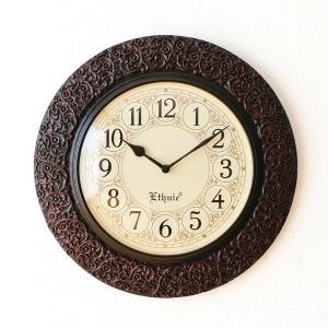 掛け時計 壁掛け時計 振り子 木製 おしゃれ 天然木 無垢 文字盤なし