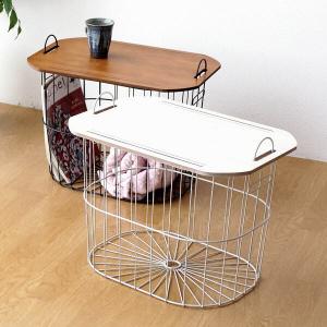 イケア（IKEA） リビングテーブル 収納付き 44cm v0007 KVISTBRO ク