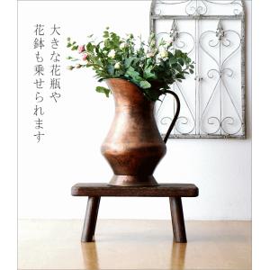 花台 フラワースタンド 木製 天然木 おしゃれ...の詳細画像1