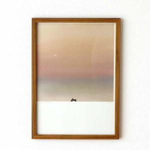 フォトフレーム 木製 チーク材 おしゃれ A3 壁掛け シンプル