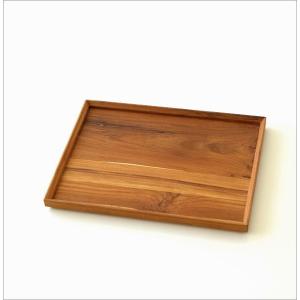 トレー トレイ 木製 お盆 チーク材 天然木 ...の詳細画像4