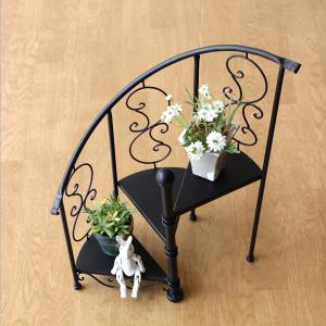 花台 フラワースタンド 木製 天然木 サイドテーブル コンパクト