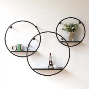 ウォールシェルフ おしゃれ アンティーク 飾り棚