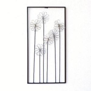 壁飾り 花 アイアン インテリア 壁掛け おしゃ...の商品画像