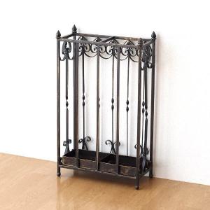 傘立て 傘たて 傘立 アイアン おしゃれ アンティーク スリム