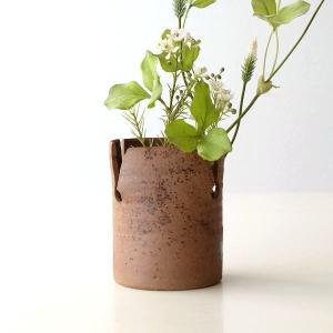 九谷焼 骨董・民芸品 山上義正 九谷義正 花瓶 花器 椿 ツバキ 箱有