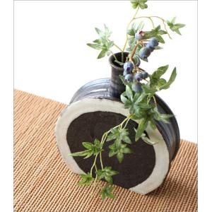花瓶 花びん おしゃれ 陶器 和風 花器 一輪...の詳細画像1