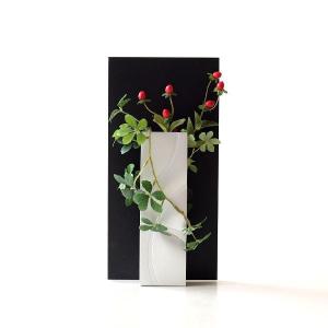 フラワーベース アルミ おしゃれ 一輪挿し 花瓶 Alx Vase Hana Silver