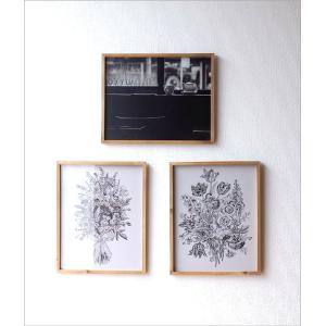 アートパネル 花 モダン 北欧 壁掛けインテリ...の詳細画像1