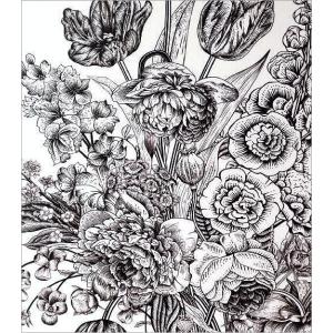 アートパネル 花 モダン 北欧 壁掛けインテリ...の詳細画像4