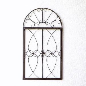 鏡 壁掛け おしゃれ ミラー シャビー アイアン ウォールミラー