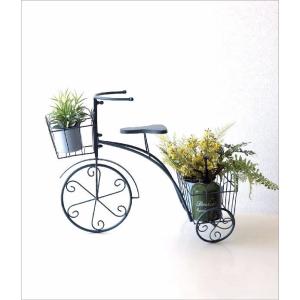フラワーラック おしゃれ サイクルプランター ...の詳細画像1