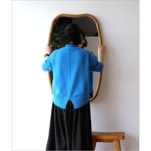 鏡 壁掛けミラー ウォールミラー おしゃれ 木...の詳細画像3