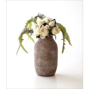 花瓶 花びん 陶器 花器 おしゃれ フラワーベ...の詳細画像1