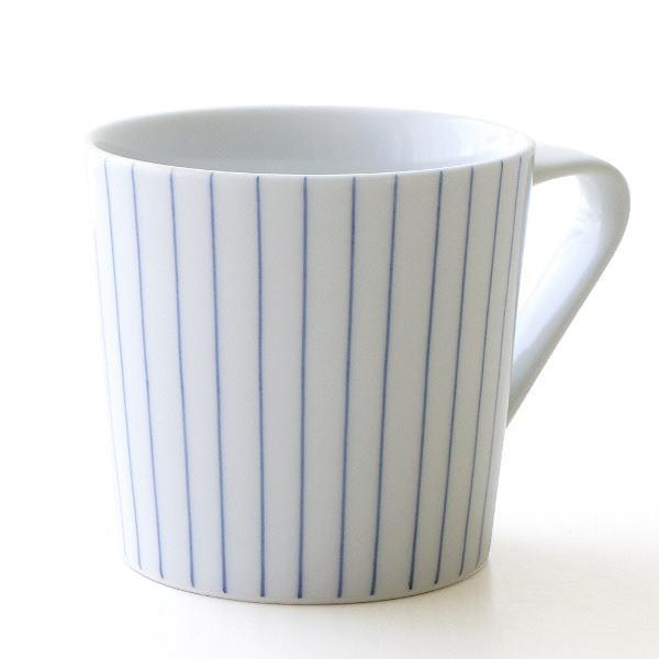 マグカップ 波佐見焼 白磁 呉須 250ml コーヒーカップ 白 シンプル 北欧 日本製 軽量 薄い...