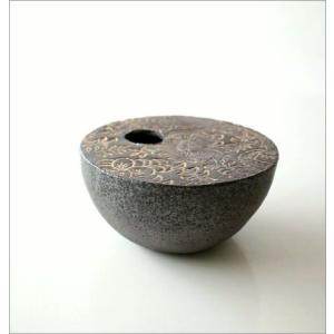 花瓶 花びん 陶器 花器 一輪挿し フラワーベ...の詳細画像4